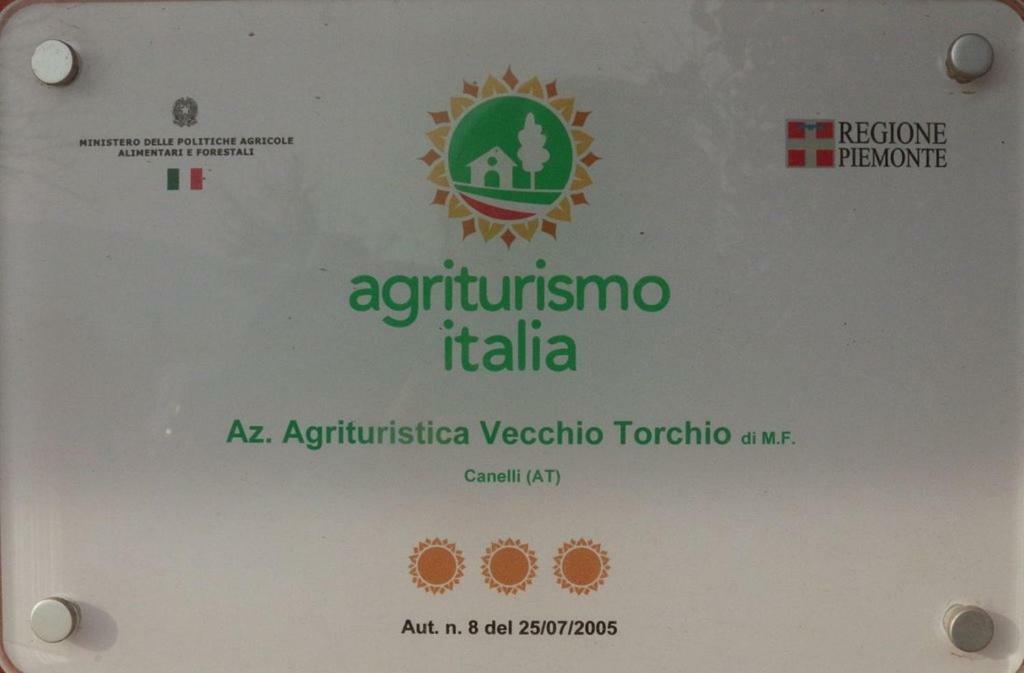 Agriturismo Vecchio Torchio Канели Екстериор снимка